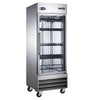 Saba S-23FG One Glass Door Reach-In Freezer