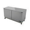 2 Door Undercounter Freezer 48" Asber USA AUTF-48-HC