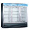 Saba SM-72R Three Glass Swing Door Cooler