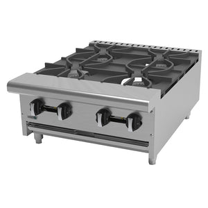 AEHP-4-24 24" 4 Burner Commercial Hot Plate asber - cerestaurant