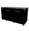 Saba SBB-27-69B 27″ Depth 69″ Two Door Back Bar Refrigerator