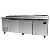 Saba SPP-91-12 Three Door Pizza Prep Refrigerator