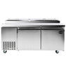 Saba SPP-67-9 67″ Two Door Pizza Prep Refrigerator