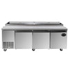 Saba SPP-91-12 Three Door Pizza Prep Refrigerator