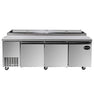 Saba SPP-91-12 Three Door Pizza Prep Refrigerator