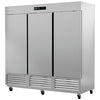 RR-72-H 3 door 72 Cu.Ft. Reach-In Refrigerator asber - cerestaurant