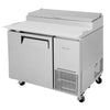 Turbo Air TPR-44SD-N 1 Door refrigeration Pizza Prep Table